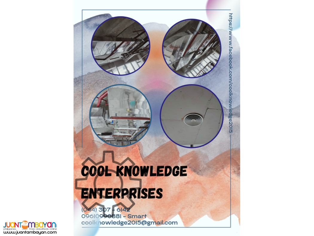 ducting works -- installation , fabricate -- bulacan