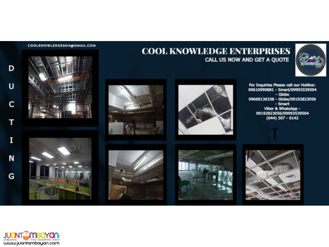 we install and supply of ducting works -- bulacan