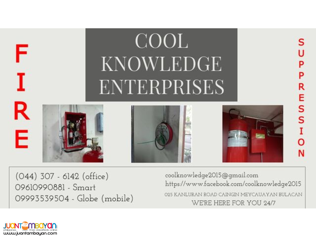FIRE SUPPRESSION SYSTEM ' INSTALLATION ' BULACAN