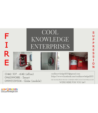 FIRE SUPPRESSION SYSTEM ' INSTALLATION ' BULACAN