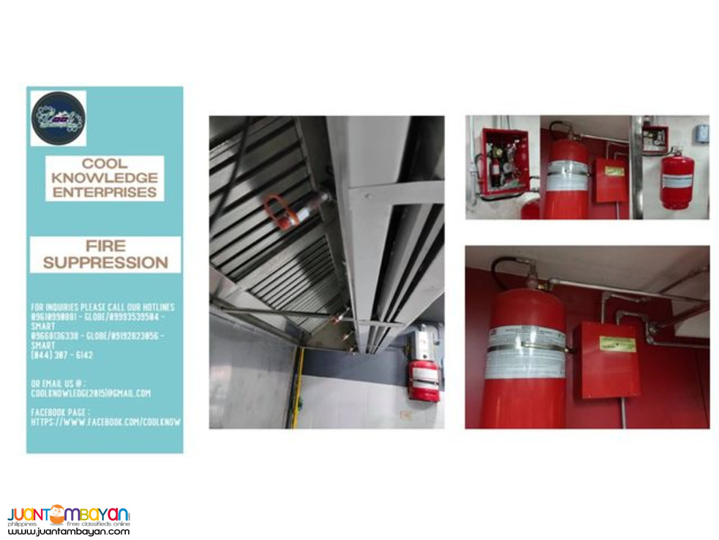 FIRE SUPPRESSION SYSTEM ' INSTALLATION ' BULACAN