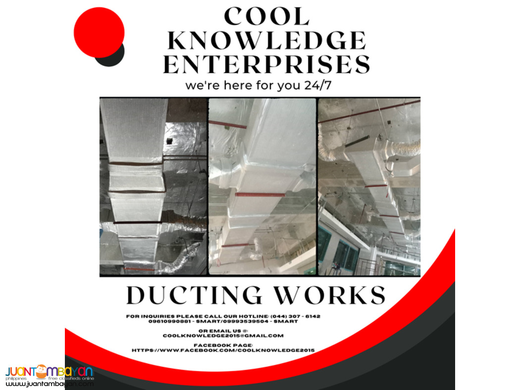 ducting works -- manila -- supply and installation