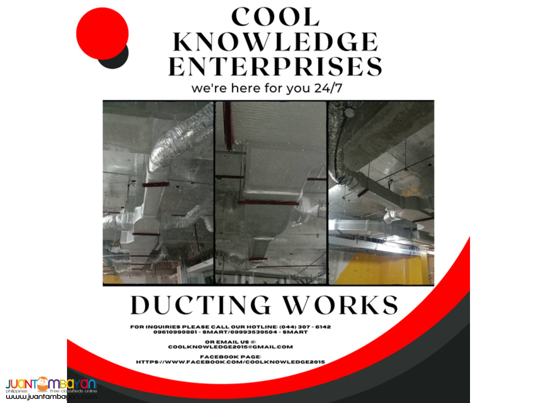 ducting works -- manila -- supply and installation