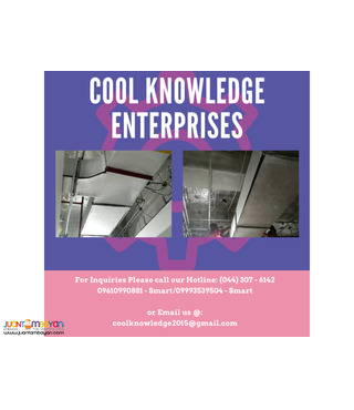 ducting works -- installation ,supply, services