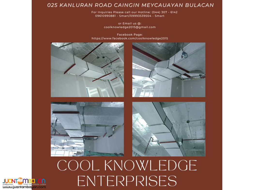 we supply and install -- bulacan -- ducting works