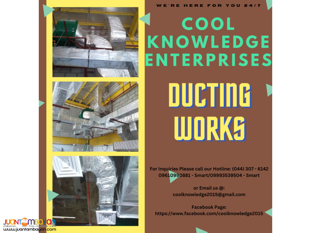 ducting installation -- supply , services , installation