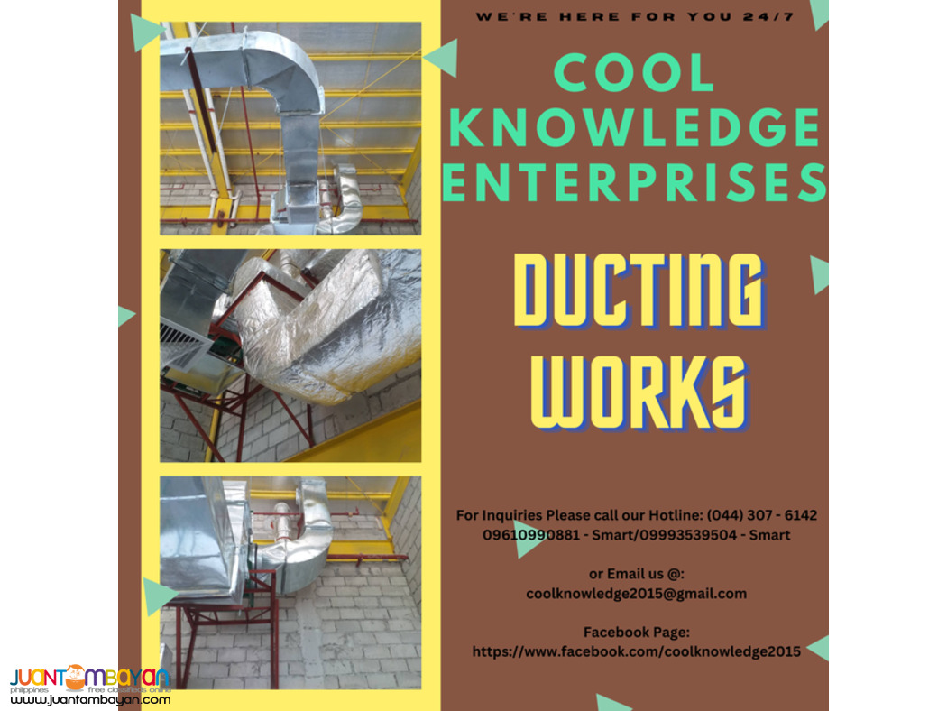 ducting installation -- supply , services , installation