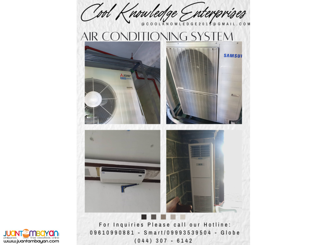 air conditioning system '' bulacan '' supply and installation
