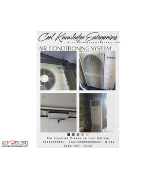air conditioning system '' bulacan '' supply and installation