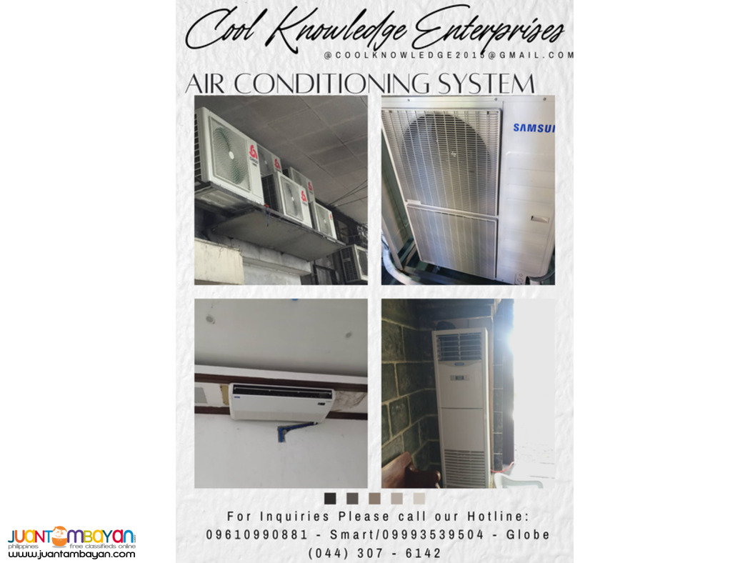 air conditioning system '' bulacan '' supply and installation