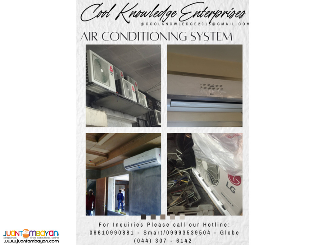 air conditioning system '' bulacan '' supply and installation