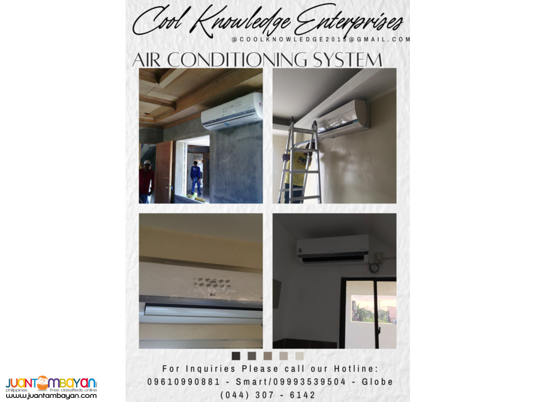 air conditioning system '' bulacan '' supply and installation