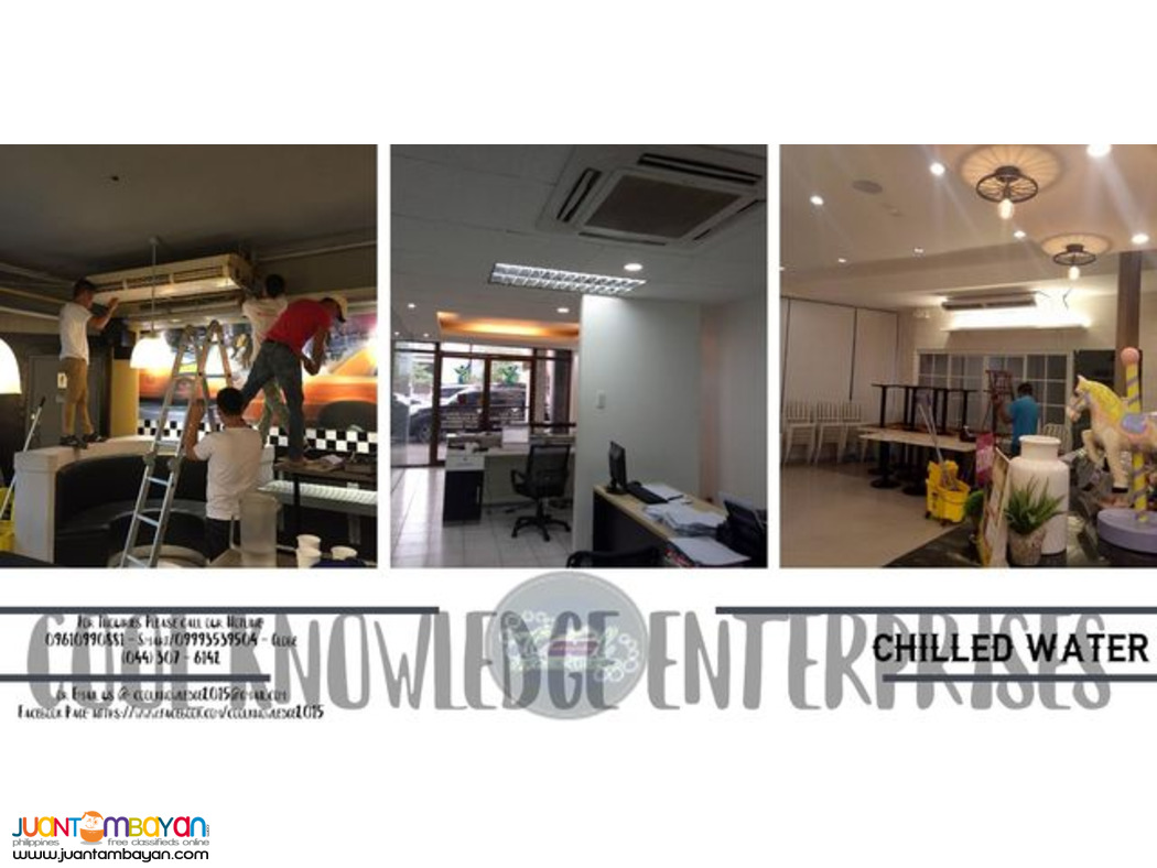 chilled water system [ bulacan ] supply and installation