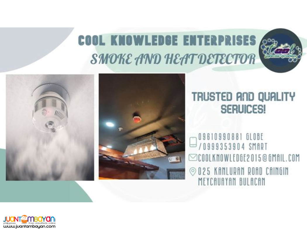 smoke and heat detector system -- meycauayan