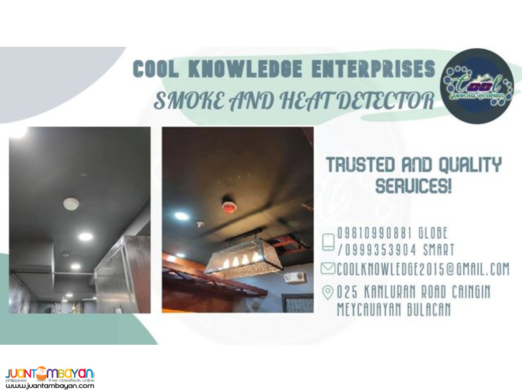 smoke and heat detector system -- meycauayan