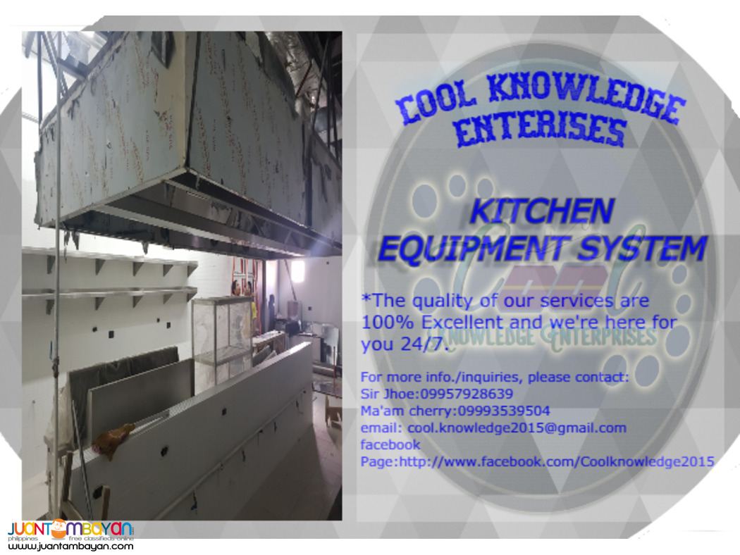 kitchen equipment installation