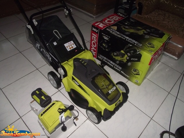 lawnmower 36v ryobi brandnew