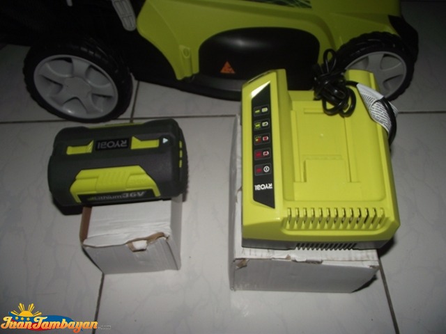 lawnmower 36v ryobi brandnew