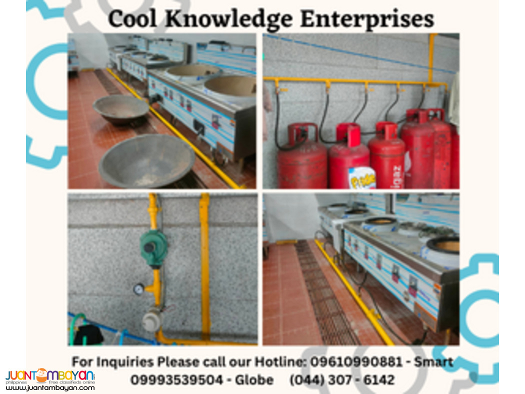 SERVICES, SUPPLY AND INSTALL OF GAS LINE SYSTEM