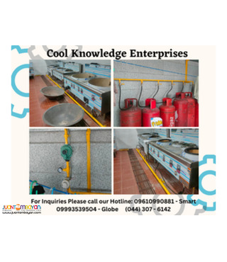 SERVICES, SUPPLY AND INSTALL OF GAS LINE SYSTEM