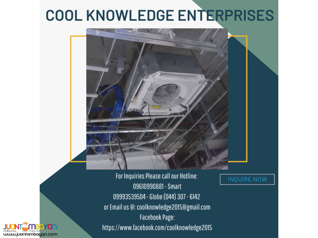 {DUCTING WORKS} SUPPLY & INSTALL -- BULACAN