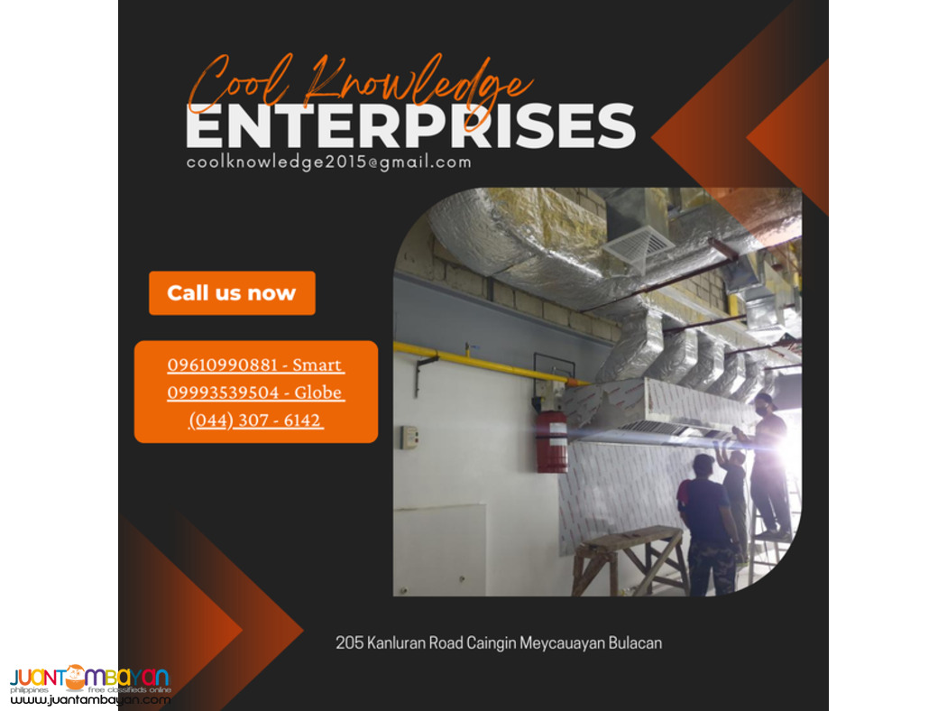 WE FABRICATE,SERVICES AND INSTALL OF DUCTING WORKS