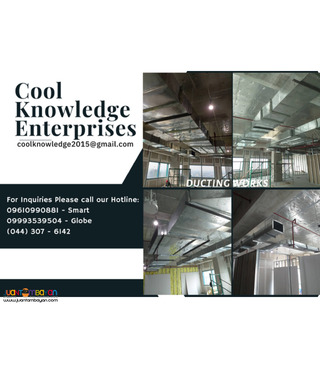 WE INSTALL OF DUCTING WORKS