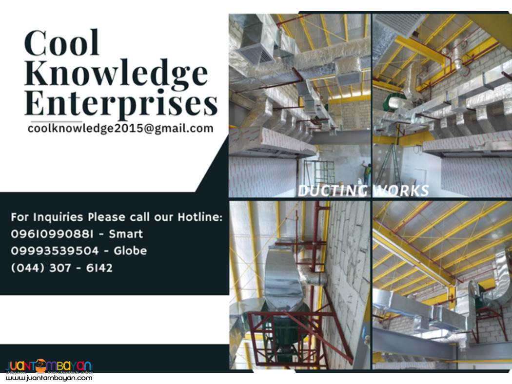 WE INSTALL OF DUCTING WORKS