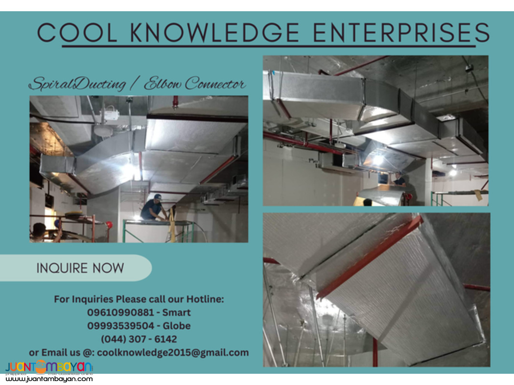 DUCTING WORKS -- SUPPLY AND INSTALLATION -- MANILA,BULACAN