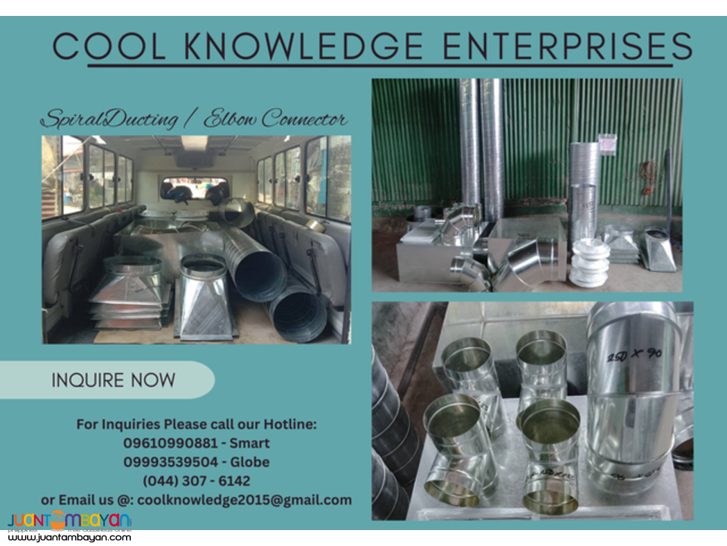 DUCTING WORKS -- SUPPLY AND INSTALLATION -- MANILA,BULACAN