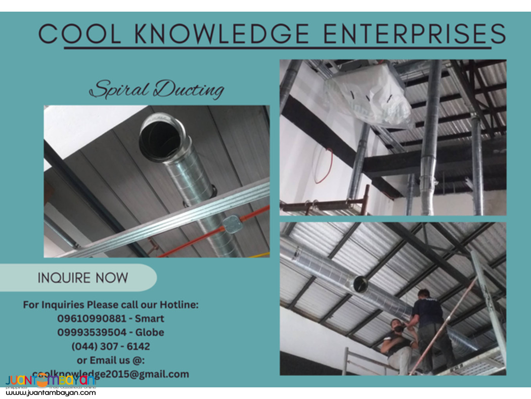 DUCTING WORKS -- SUPPLY AND INSTALLATION -- MANILA,BULACAN