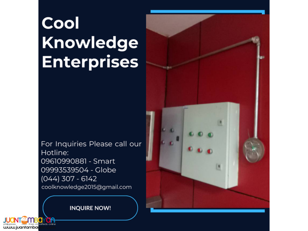 WE SUPPLY AND INSTALL [ FIRE SUPPRESSION SYSTEM ]