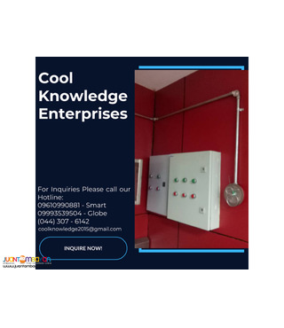 WE SUPPLY AND INSTALL [ FIRE SUPPRESSION SYSTEM ]