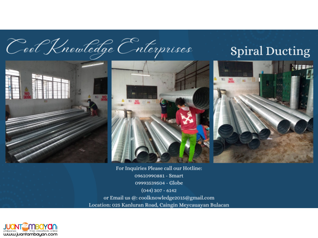 SERVICES / FABRICATE / SUPPLY AND INSTALLATION -- DUCTING WORKS