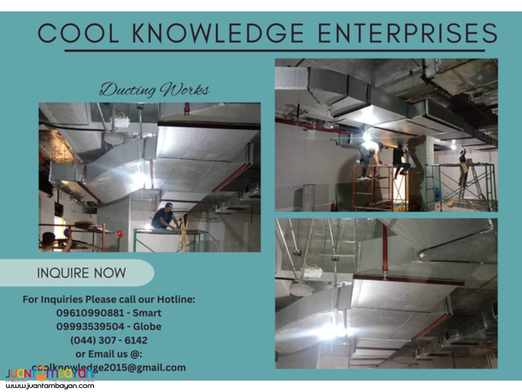 WE INSTALL OF DUCTING WORKS -- BULACAN