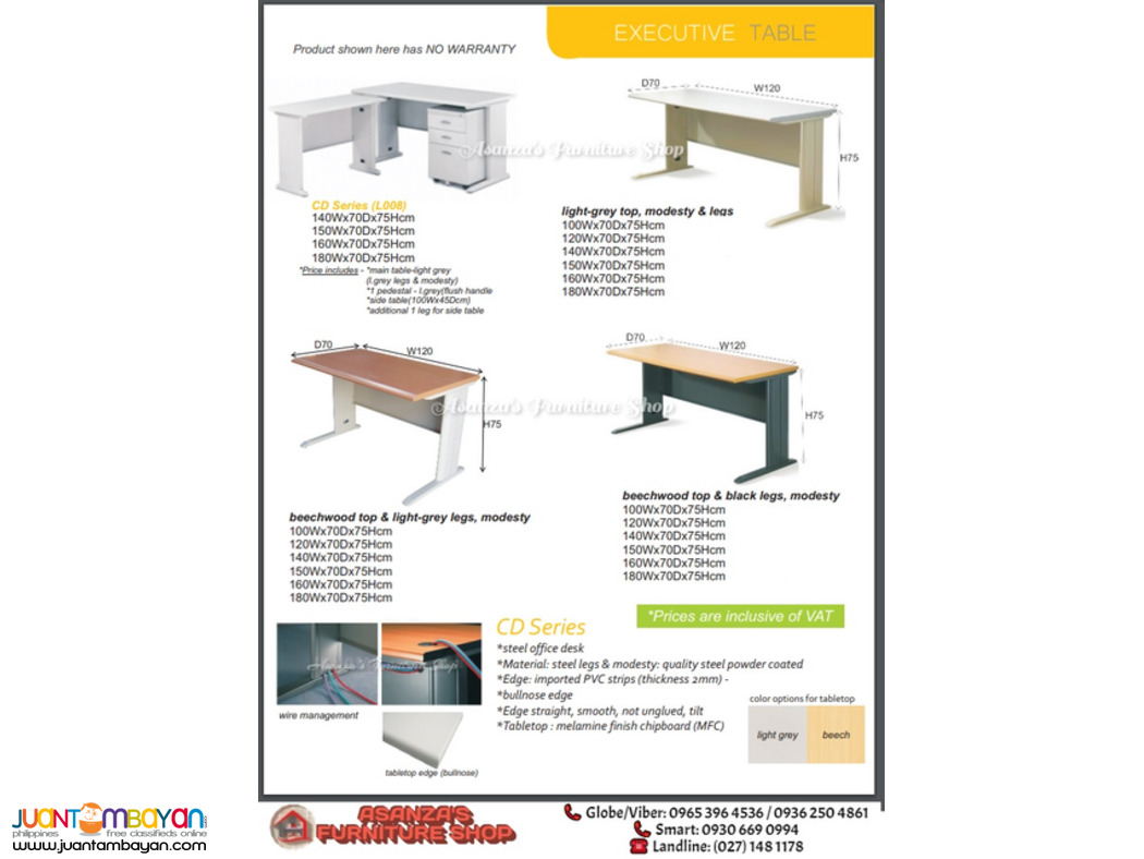 HIGH QUALITY EXECUTIVE TABLE || DIRECT FACTORY PRICE