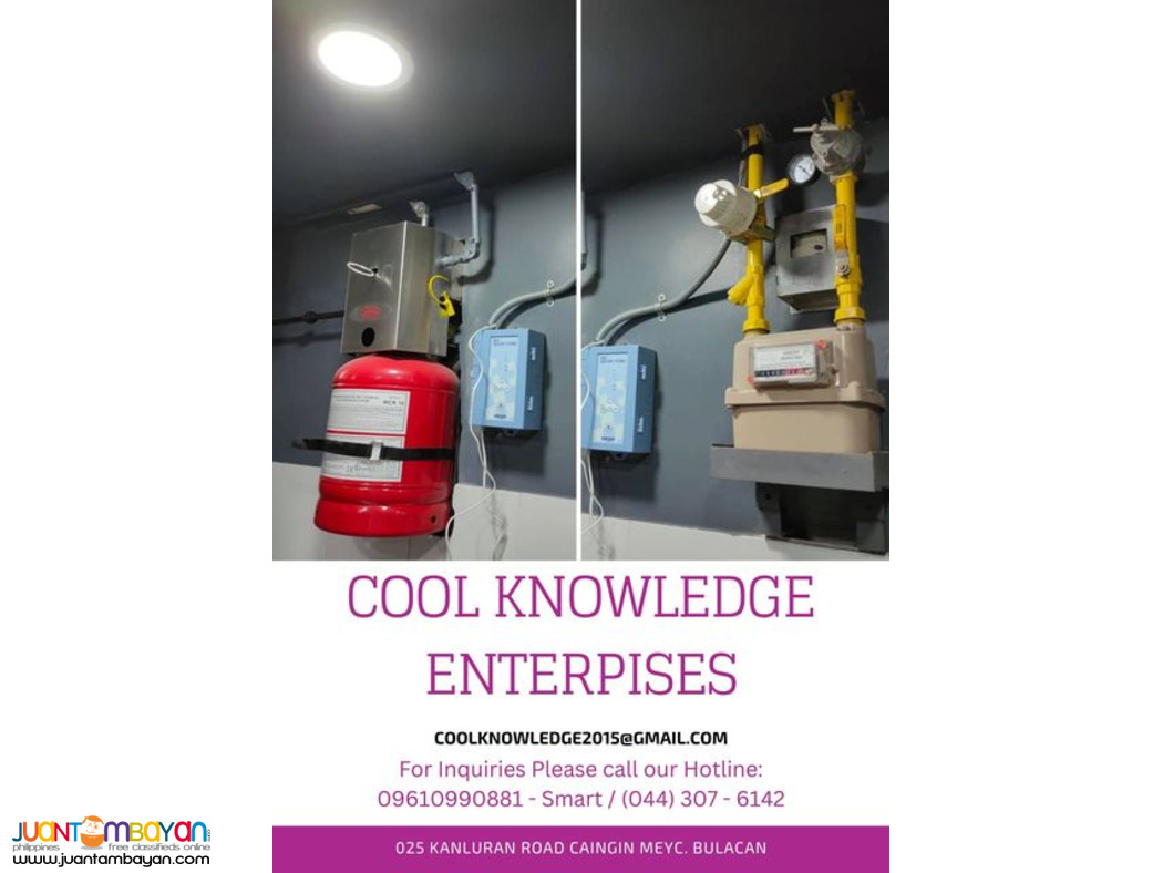 WE SUPPLY AND INSTALL OF GAS LINE SYSTEM