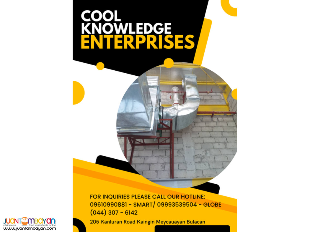 ducting system -- supply and installation