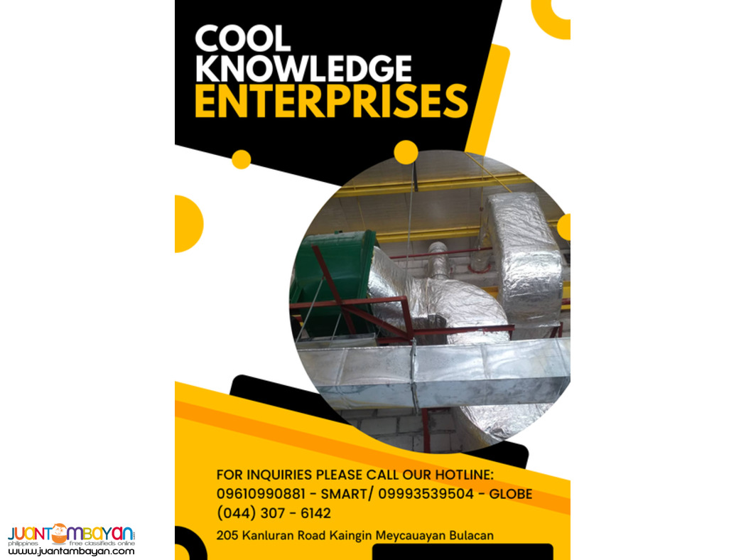 ducting system -- supply and installation