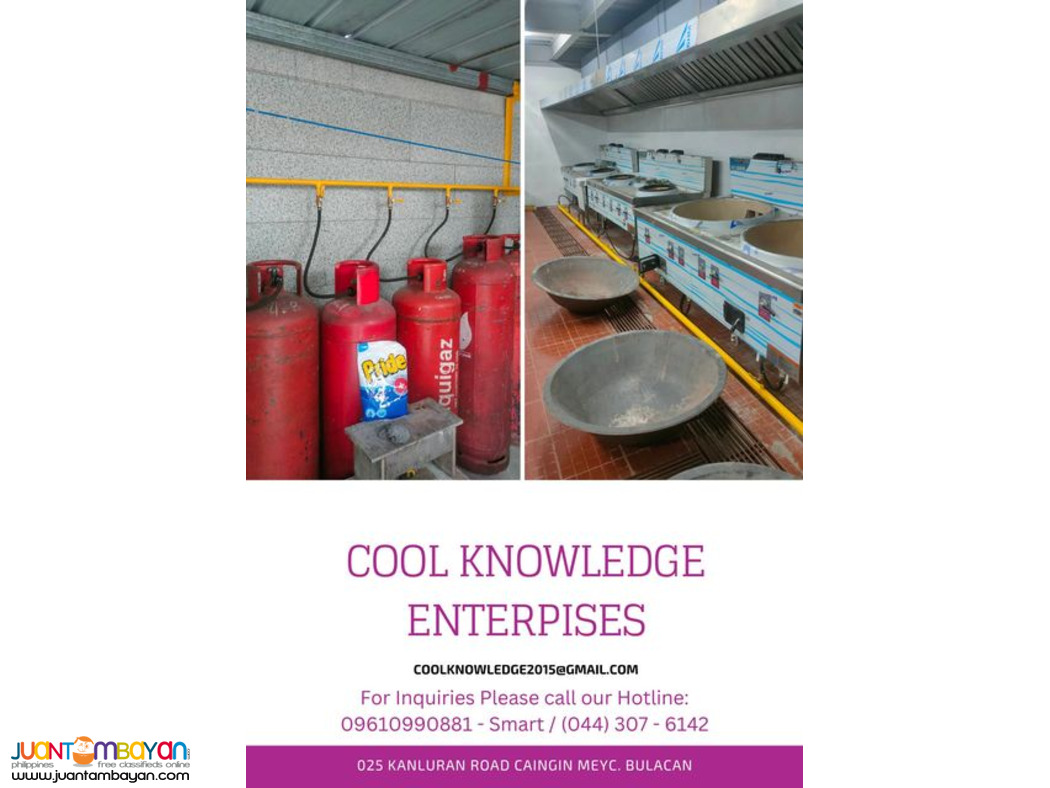 gas line system -- installation , supply