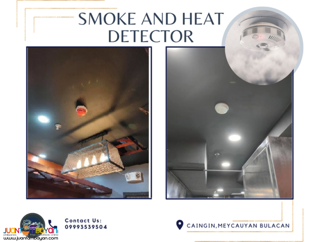 FIRE & HEAT DETECTOR  we supply and install 