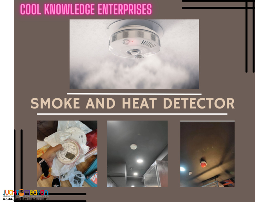 FIRE & HEAT DETECTOR  we supply and install 