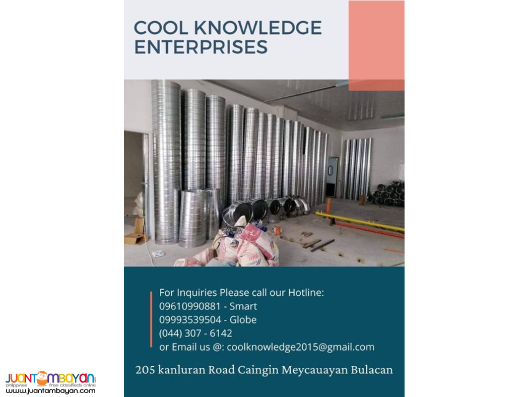 spiral ducting -( supply and installation )- bulacan
