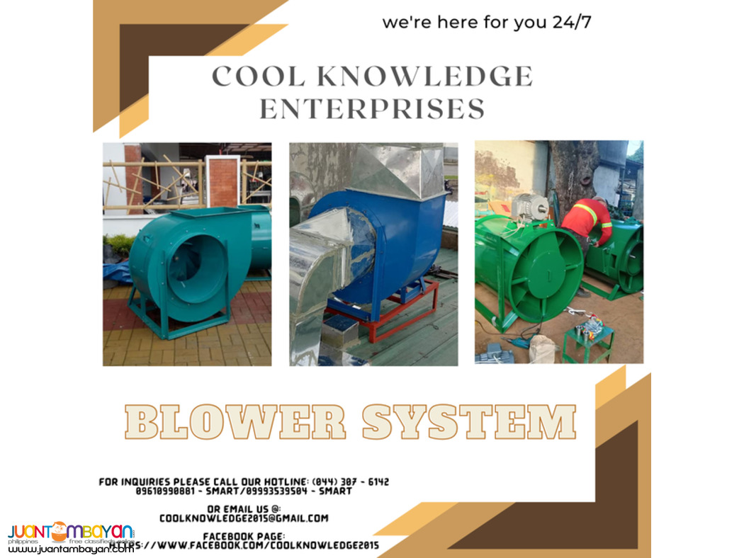 fresh air blower [ supply and installation ] 