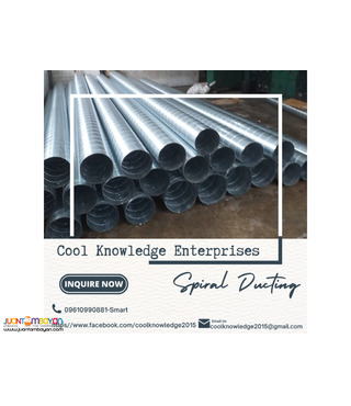 we supply and install of spiral ducting system -- bulacan