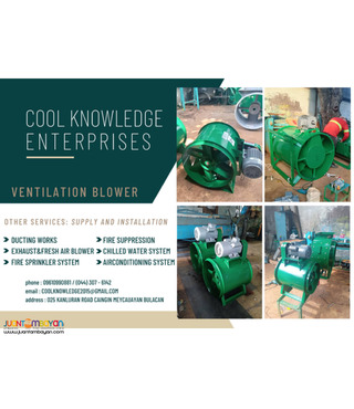 FRESH AIR BLOWER SYSTEM -- BULACAN -- SUPPLY AND INSTALLATION