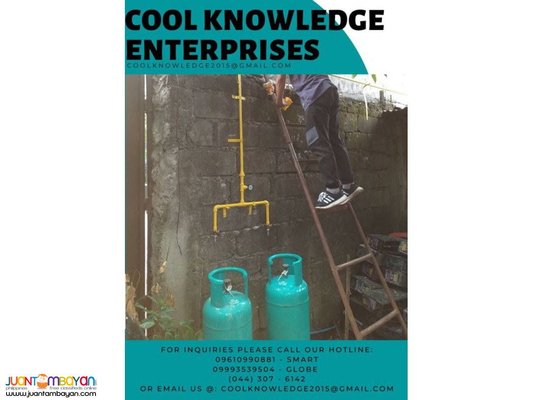 we supply and install of gas line system -- bulacan