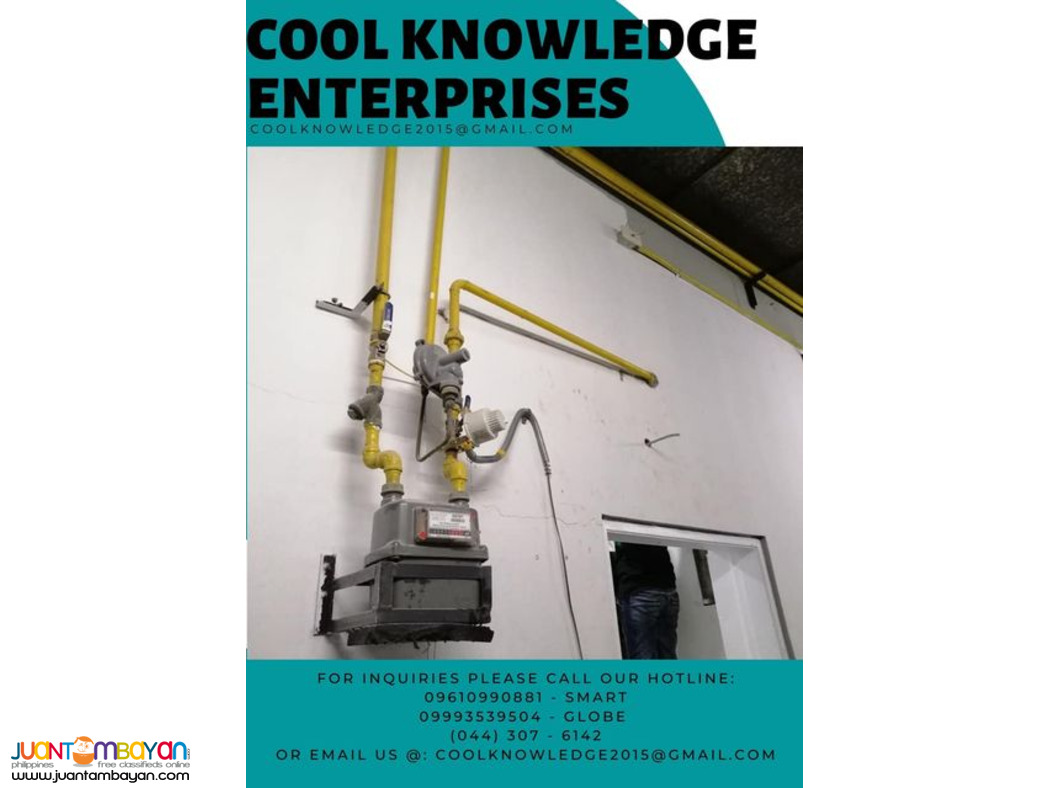 we supply and install of gas line system -- bulacan