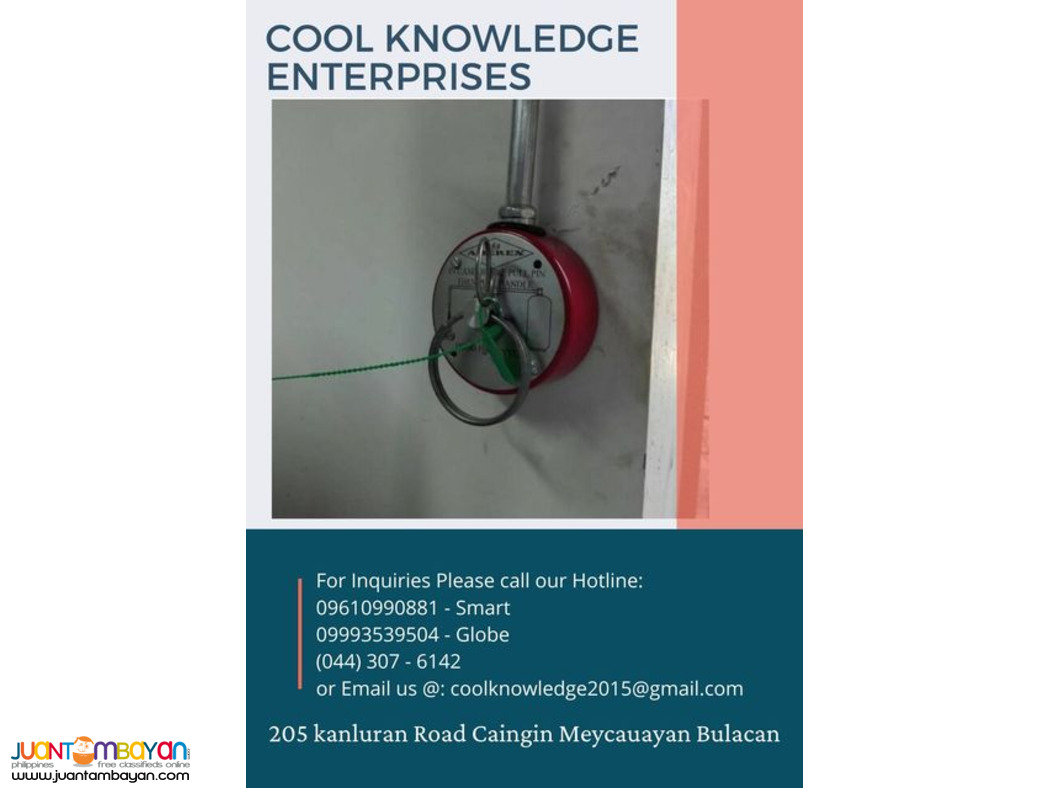 fire suppression supply and installation [ bulacan ]