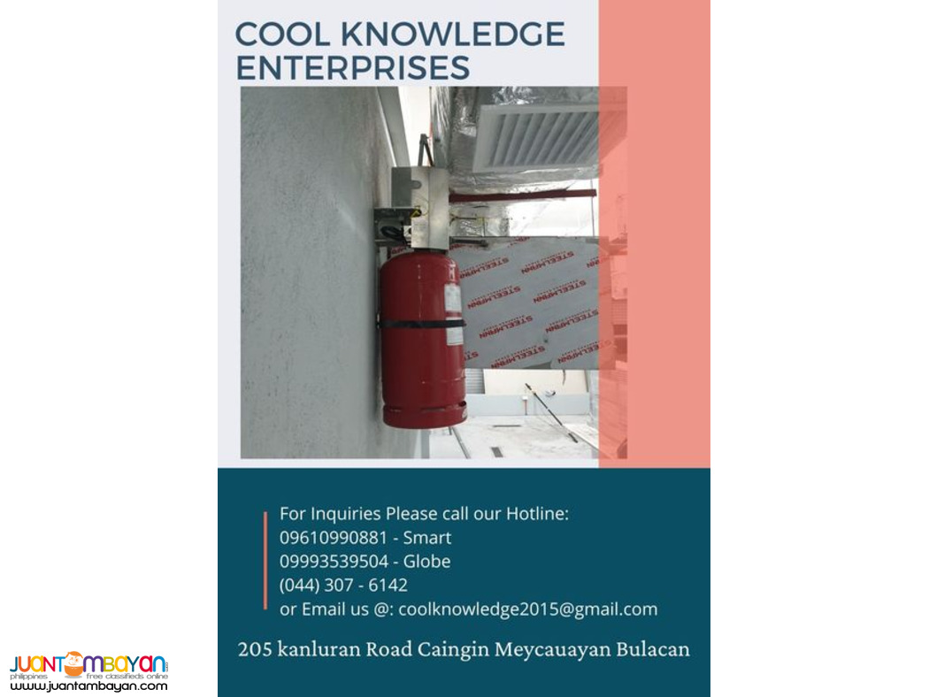 fire suppression supply and installation [ bulacan ]